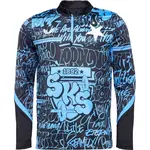 CASTORE SLAVIA PRAGUE PRE MATCH MIDLAYER TOP Pánský top, světle modrá, velikost XXL