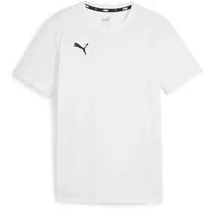 Puma TEAMGOAL CASUALS TEE JR Chlapecké sportovní triko, bílá, velikost