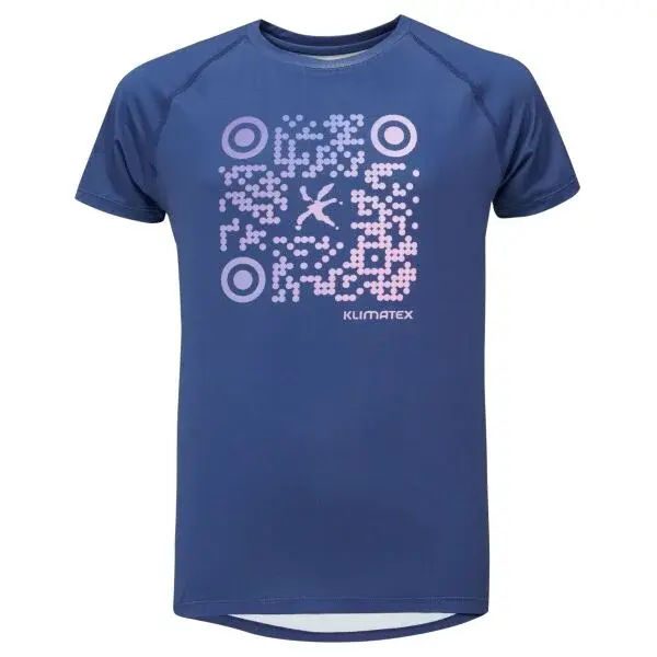 Klimatex USAIN Dětské QuickDry funkční triko, fialová, velikost