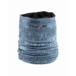 Finmark MULTIFUNCTIONAL SCARF WITH FLEECE Multifunkční šátek, modrá, velikost