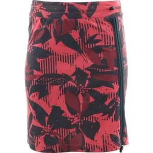ALPINE PRO NIURA Dámská sukně, červená, velikost