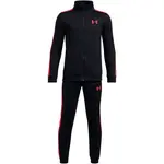 Under Armour KNIT TRACK SUIT Chlapecká sportovní souprava, černá, velikost M