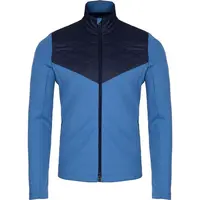 Kjus FORMULA MIDLAYER JACKET M Pánská střední vrstva, modrá, velikost