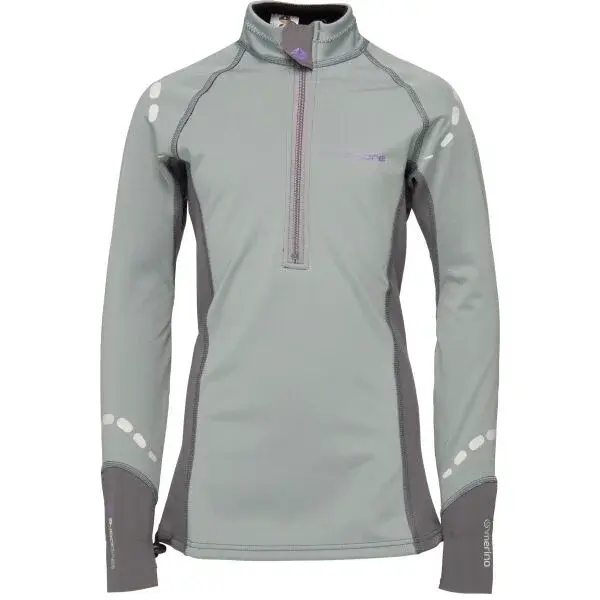 LAVACORE LC ELITE SHIRT LONG SLEEVE Top s merinem pro vodní sporty, šedá, velikost