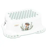 TEGA STEP Dětské protiskluzové stupátko do koupelny, bílá, velikost