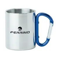 Ferrino CUP - SNAP HOOK Hrnek, stříbrná, velikost 180 ML