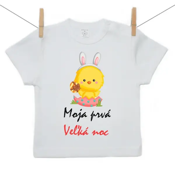 Boodyy Tričko s krátkym rukávom Moja prvá Veľká noc Dievča 98 (2-3 roky)