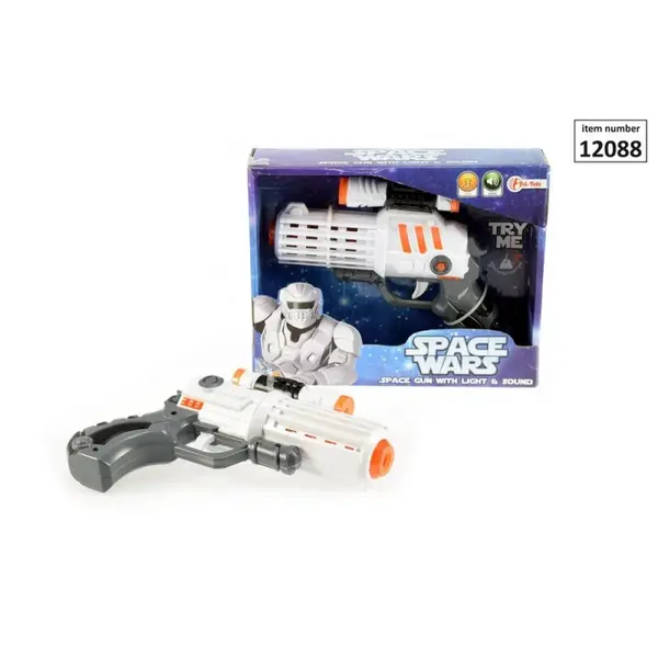 Space zbraň svetelná a zvuková-Toi Toys