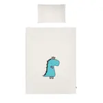 5-dielne posteľné obliečky Belisima Dino 3D 90/120 smotanovo-tyrkysové , 20C38416