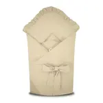 Rýchlozavinovačka s volánikom a stuhou - Royal - béžová