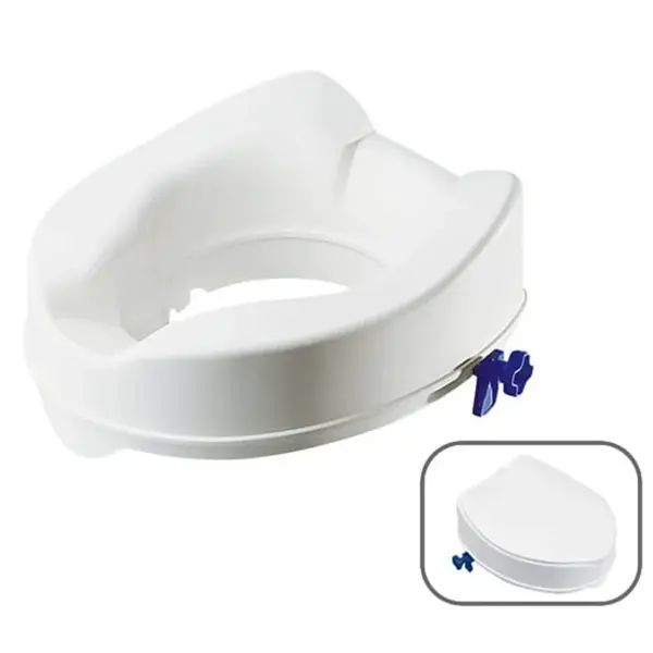 THUASNE nadstavec na WC bez poklopu s upevnením - výška 10 cm