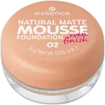 essence penový make-up NATURAL MATTE MOUSSE 02