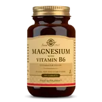 Solgar Magnesium horčík s vitamínom B6 100 tabliet