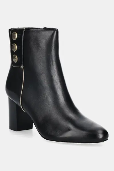 Kožené kotníkové boty Lauren Ralph Lauren Kenndi Bt Hl