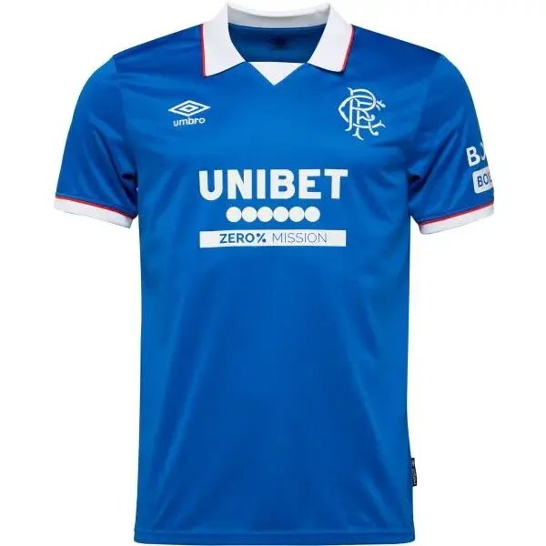 CASTORE RANGERS HOME SS SHIRT Pánský domácí dres, modrá, velikost