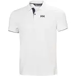 Helly Hansen OCEAN POLO UPF 50+ 2.0 Pánské polo triko, bílá, velikost