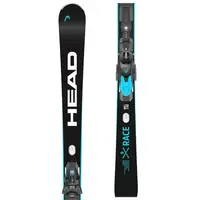Head WC REBELS E-RACE PRO SW + FF 11 GW Sjezdové lyže, černá, velikost