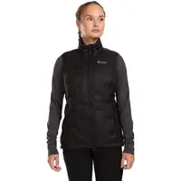 KILPI NAI Dámská zateplená vesta, černá, velikost