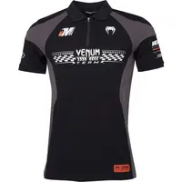 Venum MOTORSPORT POLO Pánske tričko, čierna, veľkosť