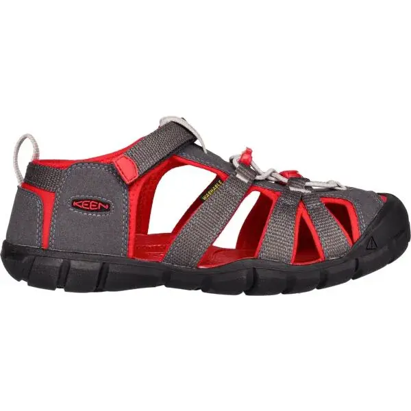 Keen SEACAMP II CNX YOUTH Dětské sandály, tmavě šedá, velikost 35