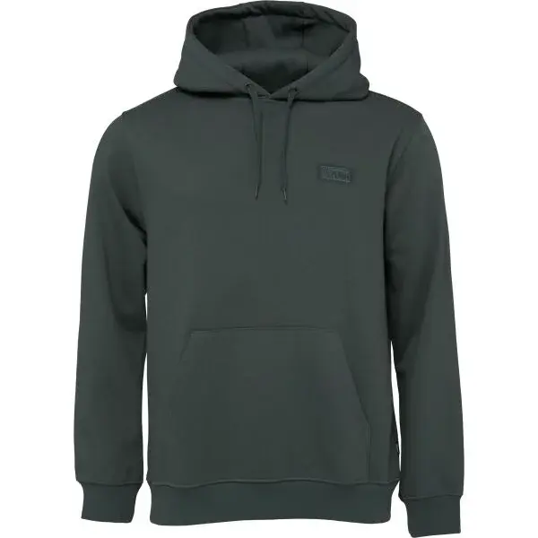 Vans CORE BASIC Pánská mikina, tmavě zelená, velikost