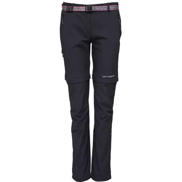 TRIMM TIMERA 2IN1 Dámské kalhoty, černá, velikost