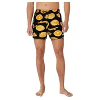 Nike MULTI PRINT Pánské plavecké šortky, černá, velikost