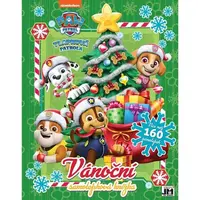 JIRI MODELS TLAPKOVÁ PATROLA Vánoční samolepková knížka, mix, velikost