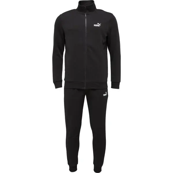 Puma ESSENTIALS SWEAT SUIT TR Pánská tepláková souprava, černá, velikost