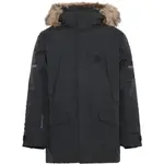 DIDRIKSONS SYLVIN Chlapecká parka, černá, velikost