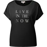 s.Oliver RL T-SHIRT Dámské tričko, černá, velikost