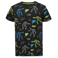 Lewro BRADBURY Chlapecké triko, černá, velikost 128-134