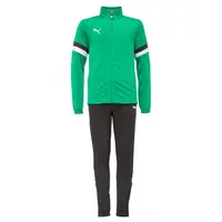 Puma TEAMRISE TRACKSUIT JR Dětská tepláková souprava, zelená, velikost