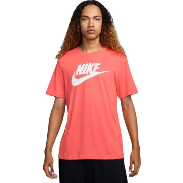 Nike SPORTSWEAR TEE ICON FUTURA Pánské tričko, lososová, velikost