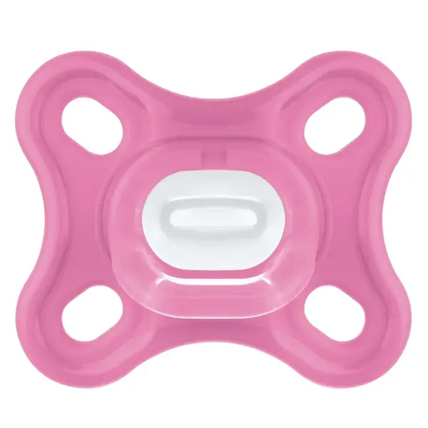 MAM Comfort 1 0–2m dudlík 1 ks růžový