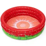 Detský bazén jahoda 168x38 cm 51145