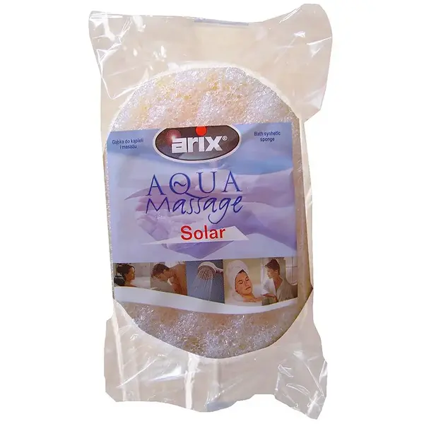 Masážna hubka na telo, oválna