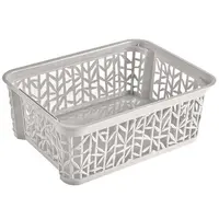 Košík Bamboo  biely