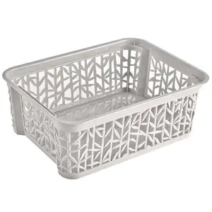 Košík Bamboo  biely