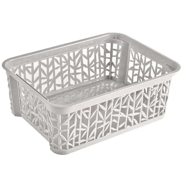 Košík Bamboo  biely