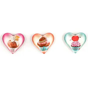 Sada 3 magnetiek Hearts Mix