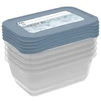 Súprava 5 dóz, rovné s modrou etiketou 15,5x10,5x6 0,5l 680