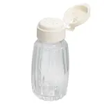 Sklenená korenička s vekom  50 ml biela