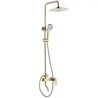 Sprchová súprava Rea Storm zlatá brúsená