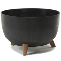 Kvetináč ROMA 400 ECO - čierny betón