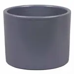Obal na kvetináč ZEUS PALETE keramický tmavošedý matný 17 cm