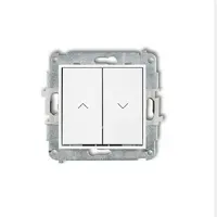 MWP-8 Vypínač žalúzií biely