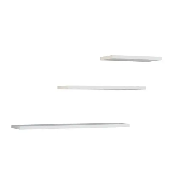 Závěsná police Tobi 3p bílá