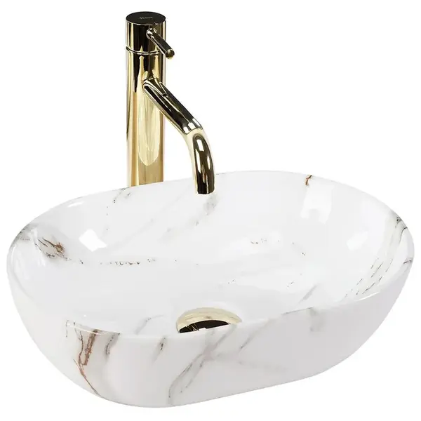 Umývadlo na dosku Amelia Mini Aiax Shiny Rea-U9107