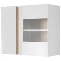 Vitrína závesné 96 Arco D dub grandson